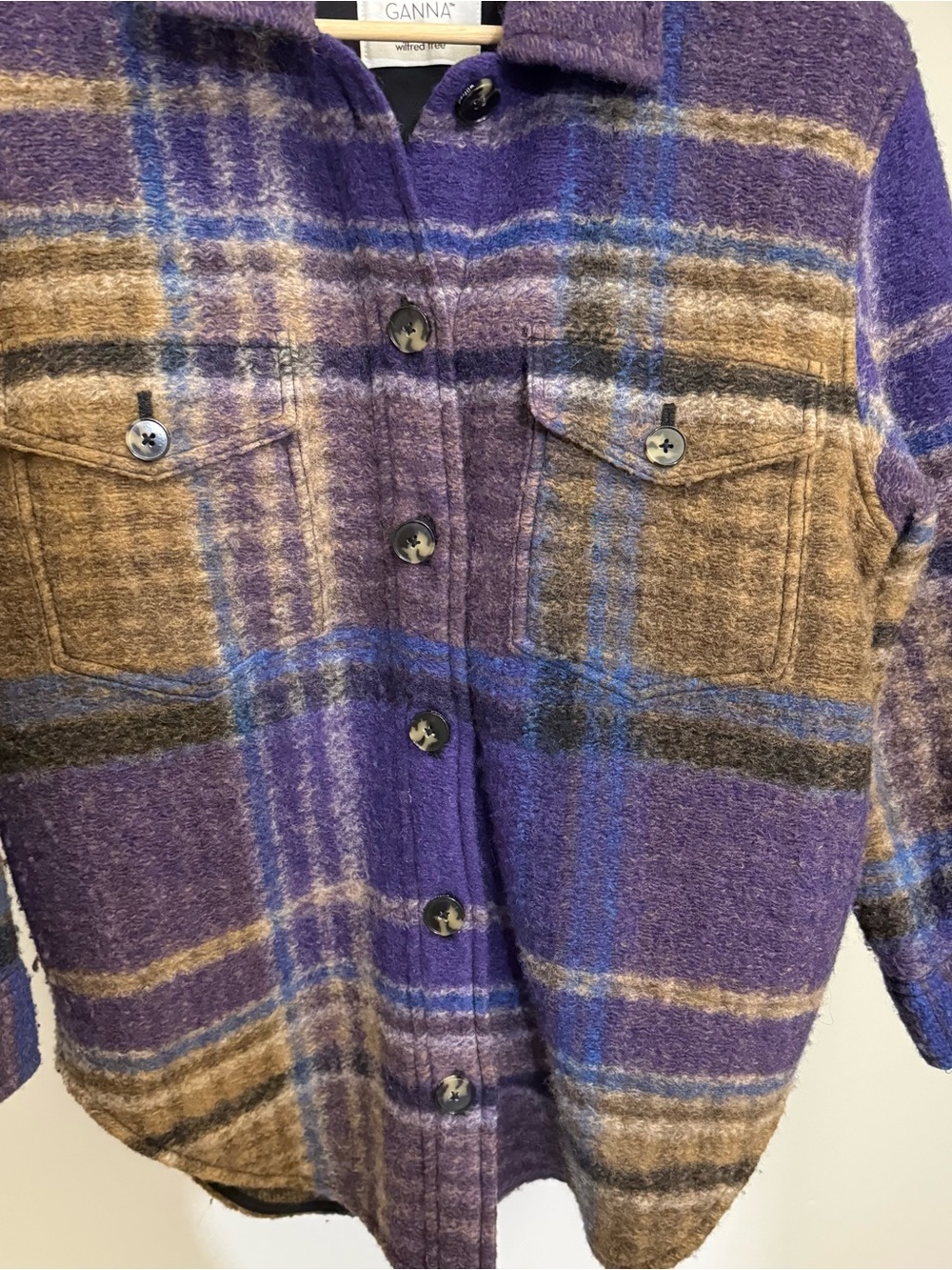 Aritzia Ganna Jacket in Plaid - Picture 8 of 9